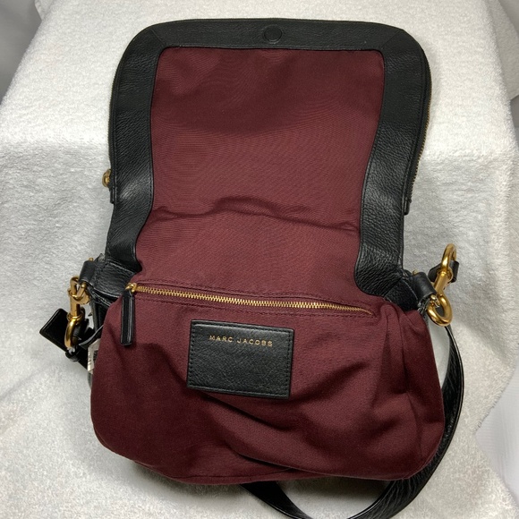 Marc Jacobs Large Leather Nomad Recruit Saddlebag Crossbody - Picture 6 of 16